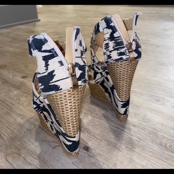 Wide Strapped Wedges - Picture 2 of 4